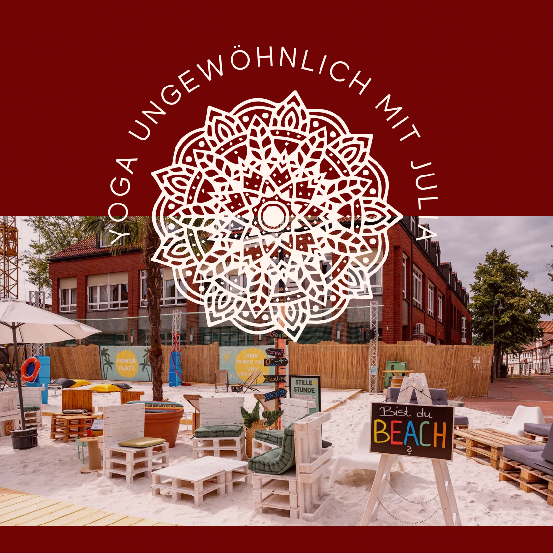 Yoga ungewöhnlich mit Julia