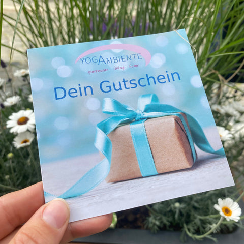 Unser Gutschein in PapierForm