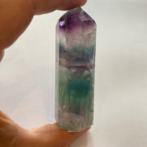Fluorit Obelisk Einzelstücke