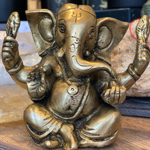  Ganesha 4-armig Messing