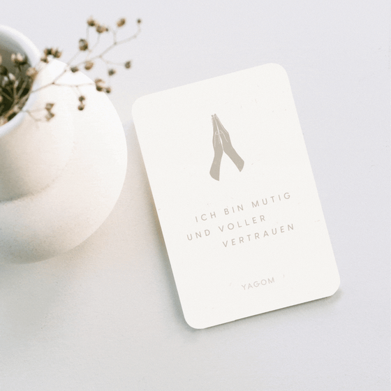 YAGOM - Kartenset Affirmation und Impulse