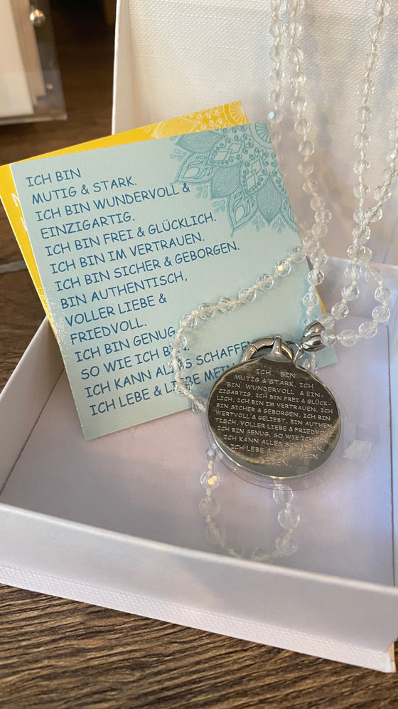 Edelstein Kette - Mein Mantra