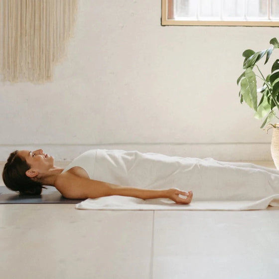 Bio-Baumwoll Decke SAVASANA