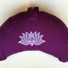  FAIRTRADE Meditationskissen Halbmond Lotus