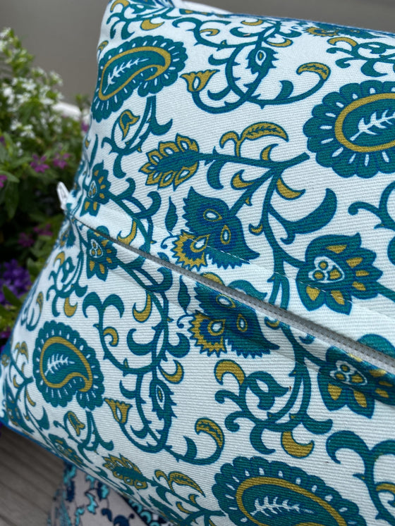 FAIRTRADE Bolster Print eckig