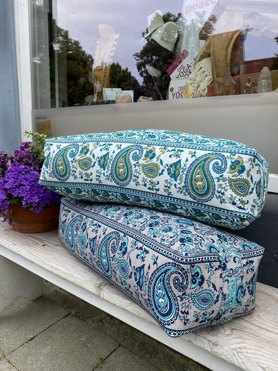 FAIRTRADE Bolster Print eckig