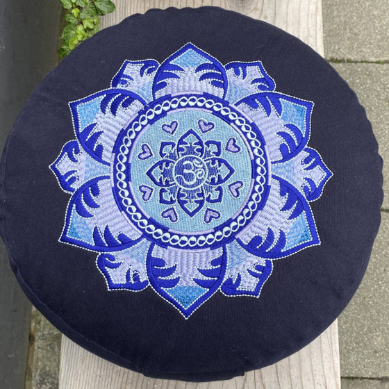 FAIRTRADE Meditationskissen OM Mandala