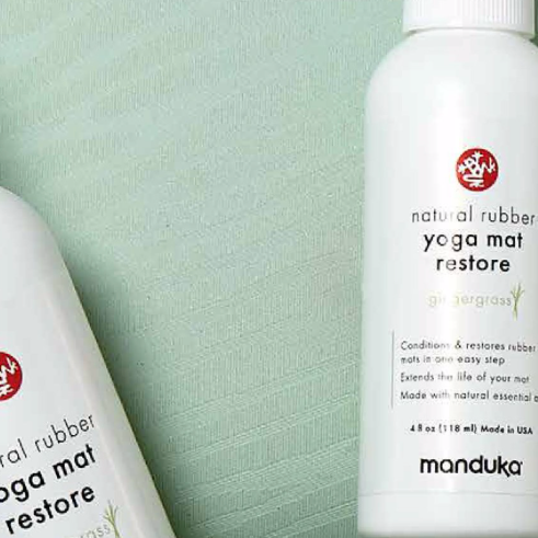 Manduka yoga mat restore