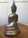 Buddha 15cm Bronze silber