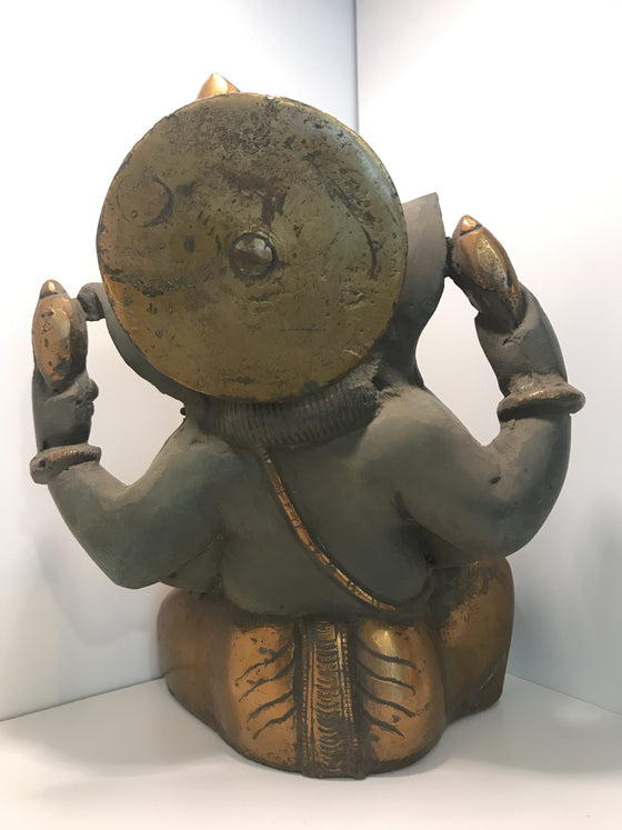 Ganesha 4-armig 2 farbig