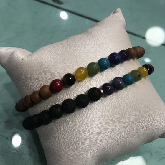 Chakra Armband von Lokkum Lava