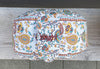 FAIRTRADE Meditationskissen Print orange