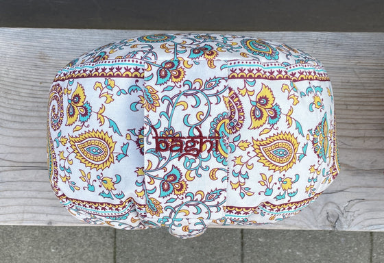 FAIRTRADE Meditationskissen Print orange