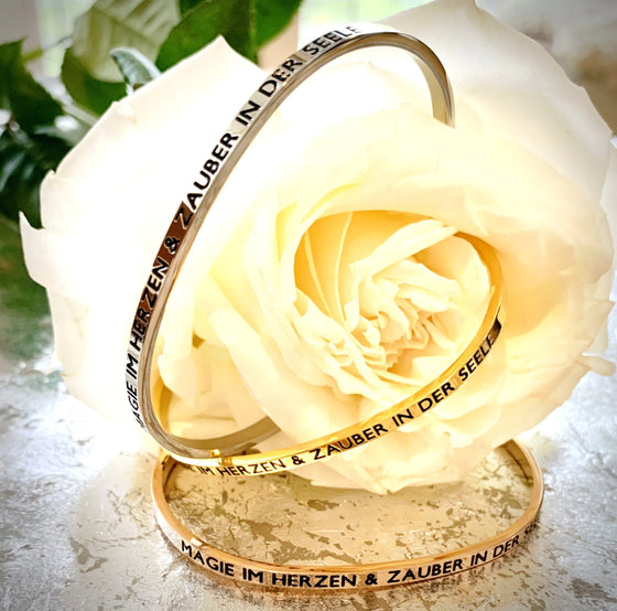 Mein Mantra by alexa - Armreif roségold