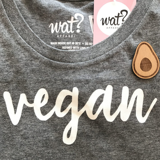 Wat? Apparel - T-Shirt VEGAN